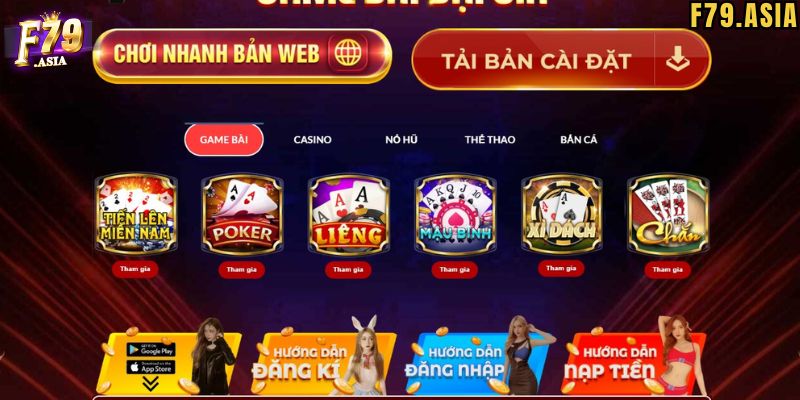 Hướng dẫn chi tiết cách tải F79 cho anh em game thủ
