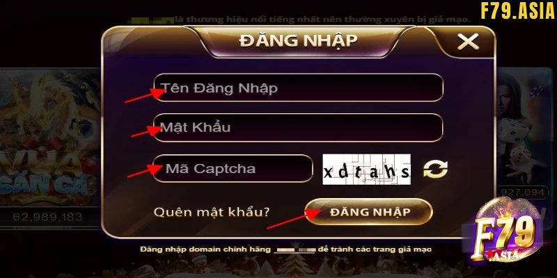 Hướng dẫn đăng nhập F79 chi tiết cho cược thủ