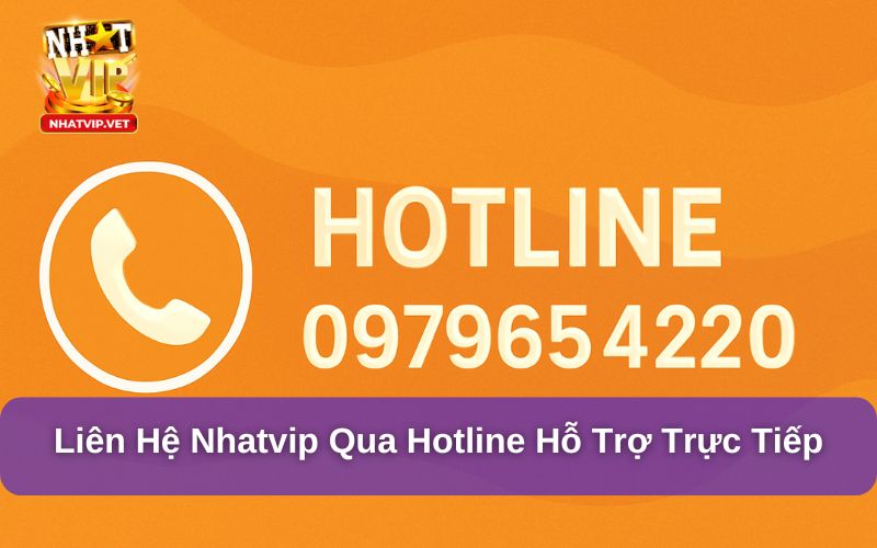 Liên hệ Nhatvio qua hotline trực tiếp hỗ trợ